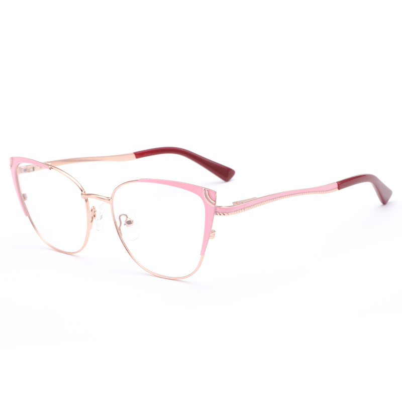 1028 Spring Hinge Hinge Photochromic Metal Mulheres óculos