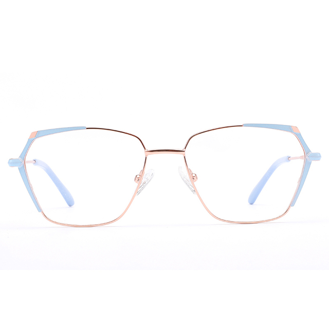 1023 Spring Hinge Hinge Photochromic Metal Mulheres óculos