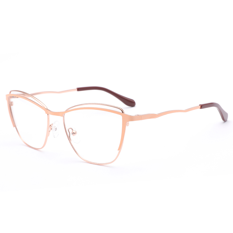 1025 Spring Hinge Hinge Photochromic Metal Mulheres óculos