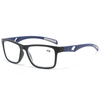 3097 Big Square Full Rim com dicas de borracha não deslizante óculos de leitura esportiva leves