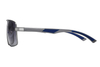 Forma quadrada Aviator Bridges Double Bridges Men Metal Metal Polarized Sunglasses #81698