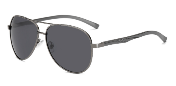 Metal Aviator Polarized Lens Sunglasses #81877