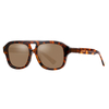 32102 Aviator Double Bridge Unissex Acetato Sunglasses