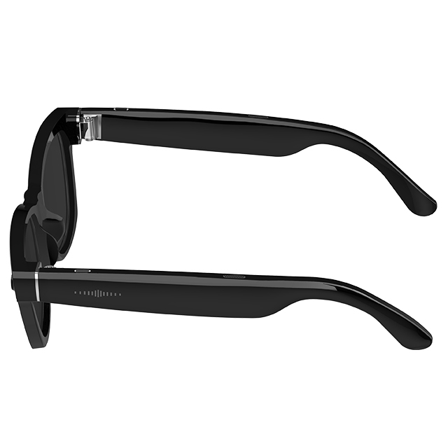 Rmv03t7 estilo wayfarer design de voz aberta ai óculos inteligentes