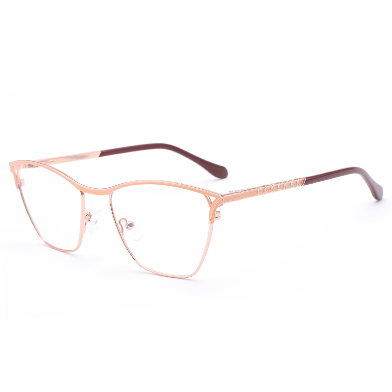 1026 Spring Hinge Hinge Photochromic Metal Mulheres óculos