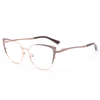 1028 Spring Hinge Hinge Photochromic Metal Mulheres óculos