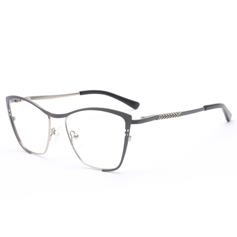 1027 Spring Hinge Hinge Photochromic Metal Mulheres óculos