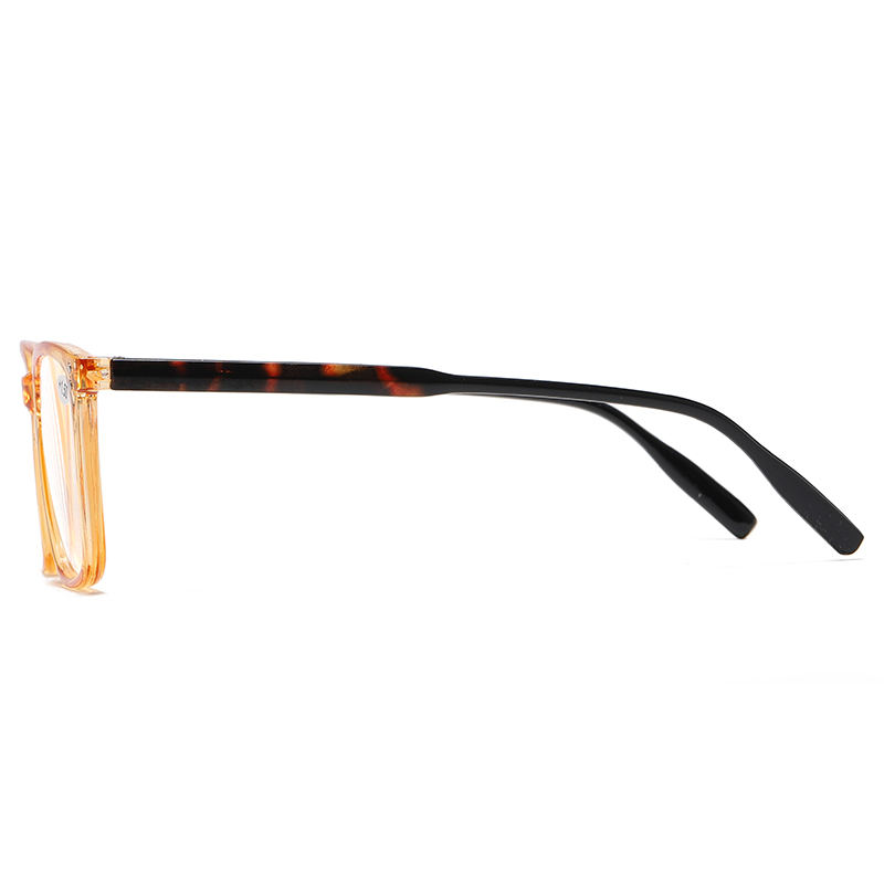  Forma de retângulo Crystal Frame Tortoise Temple Unissex PC Reading Glasses #81316