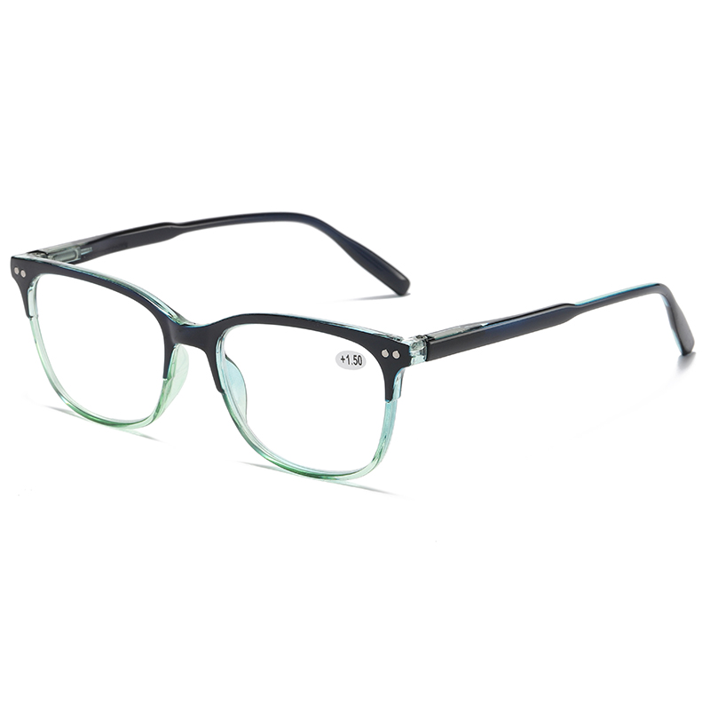 Forma quadrada Multi-Colors Unisex PC Reading Glasses #81307