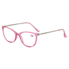 3016 CATEYE SHAPE Frame Apresentam cores claras Luz azul Mulheres lendo óculos de leitura