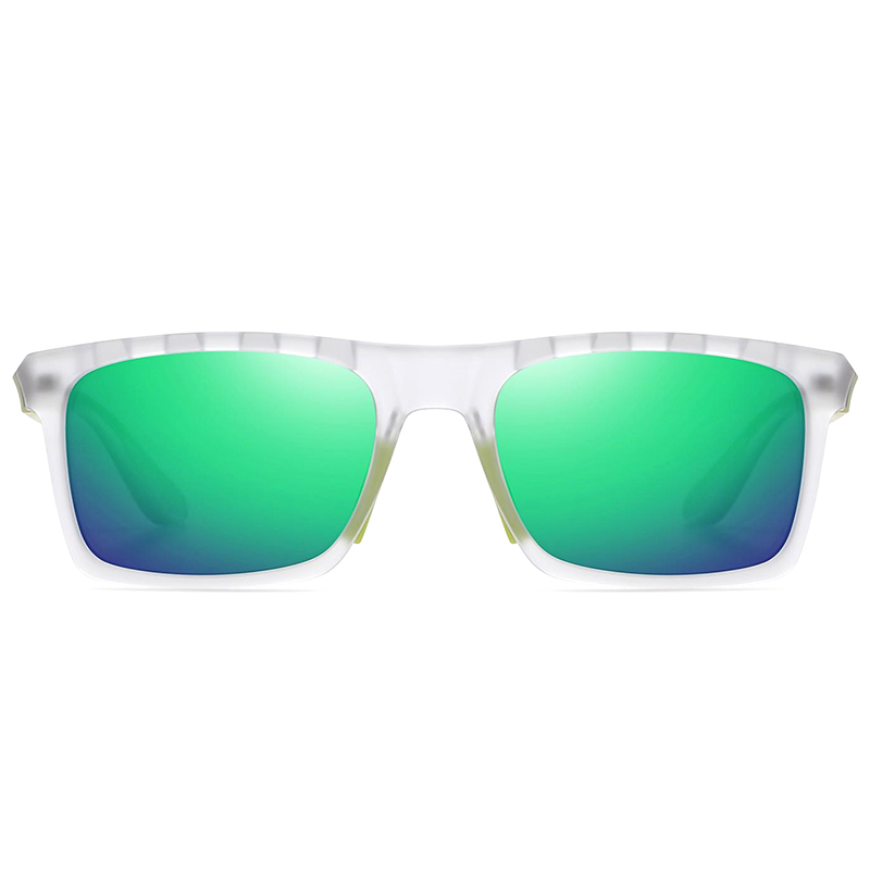 7525 Aberta de sobrancelha de sobrancelha de metal detalhes de metal nos templos de design de ciclismo de design elegante