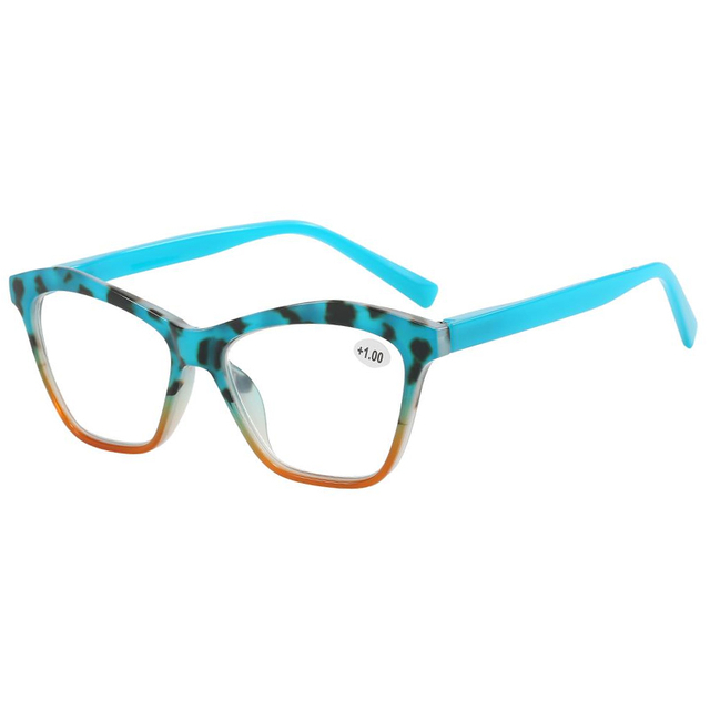 3147 geométrica Cateye Frame Linha de sobrancelha de leopardo Linha de moda moda