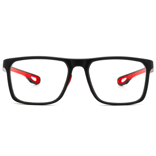 3115 Bond quadrado quadro cheio Anti -skid borracha almofadas de nariz esportivo de leitura de óculos de leitura