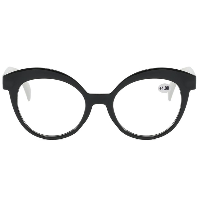 3112 Fios redondos de design divertido com duas cores de tons Grospes de sobrancelha de lendo de leitura