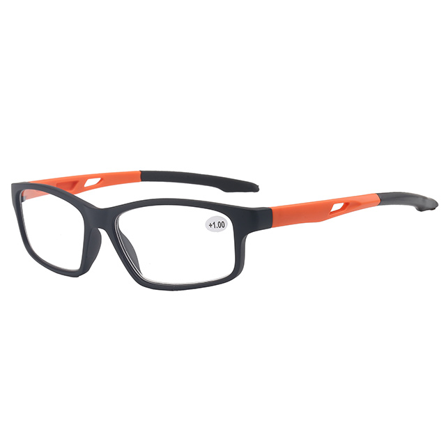 3113 Projeto de ângulo inclinado quadro quadrado quadro de óculos de leitura esportiva