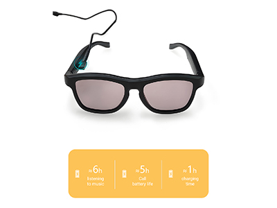 Charging-magnético ai-smart-glasses