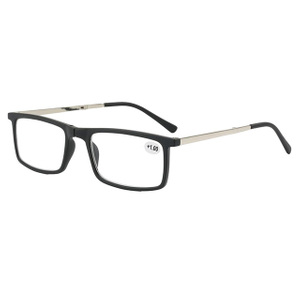 3096 óculos de leitura dobráveis ​​da estrutura retangular