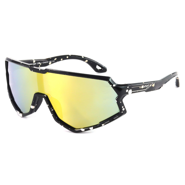 51009 protetores de nariz de borracha antiderrapante UV400 TPEE óculos de proteção esportiva para crianças