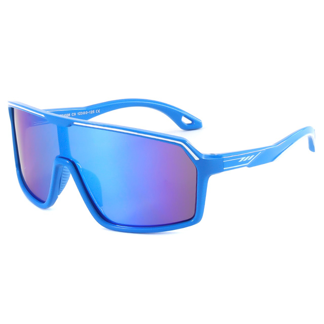 51008 Óculos de ciclismo infantis flexíveis TPEE de marca personalizada