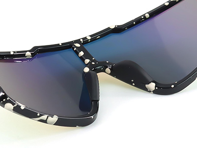 51006-protetores de nariz de borracha-óculos de sol para ciclismo infantil