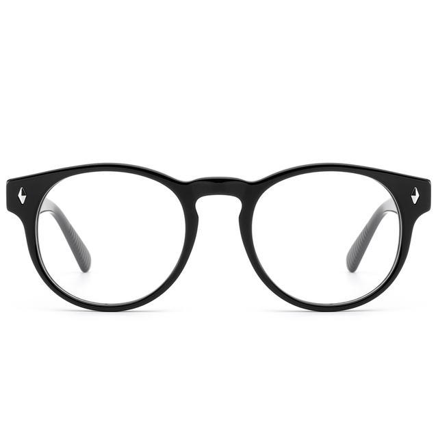 8018 RETRO FRAMENTOS ROUNDOS DE INSPIRADO RETRO DUPLO DUPLO DUPLO DUPLO ACETATE ACETATO DE ACETATOS ÓPTICOS PARA HOMENS