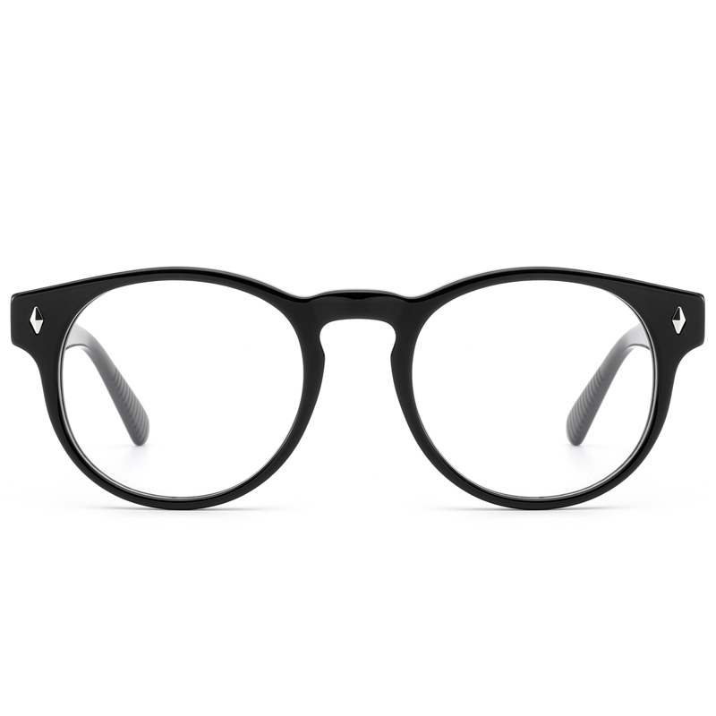 8018 RETRO FRAMENTOS ROUNDOS DE INSPIRADO RETRO DUPLO DUPLO DUPLO DUPLO ACETATE ACETATO DE ACETATOS ÓPTICOS PARA HOMENS