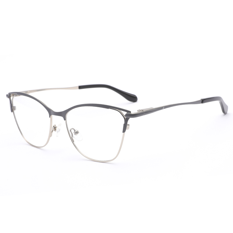 1022 Spring Hinge Hinge Photochromic Metal Mulheres óculos