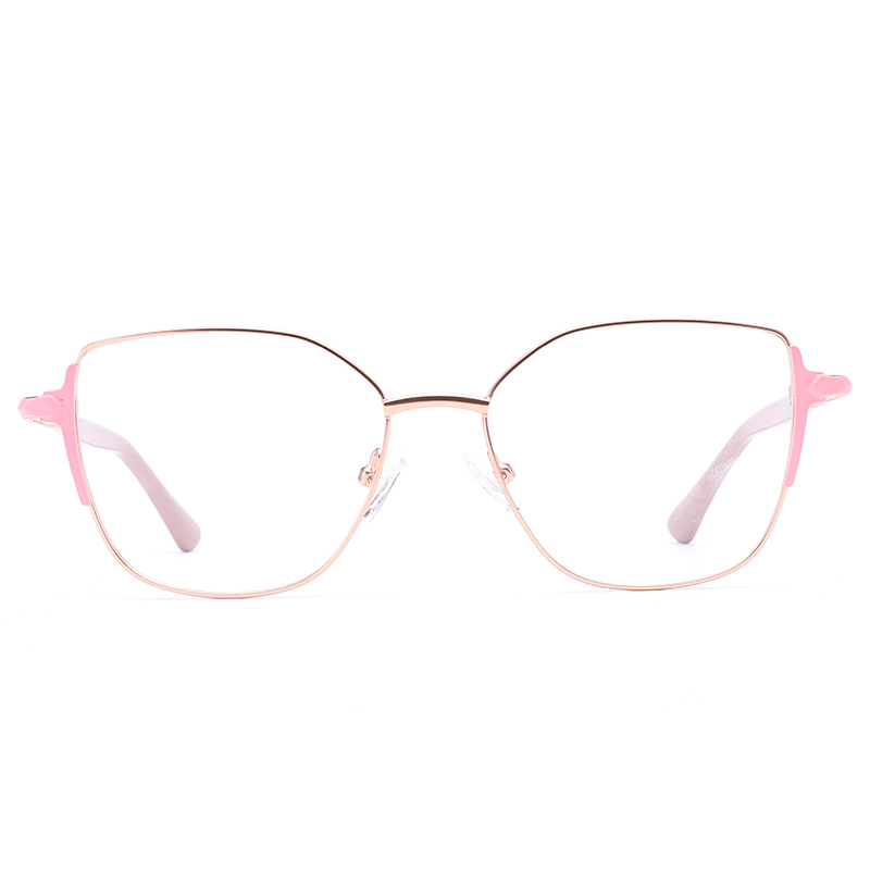 1021 Spring Hinge Hinge Photochromic Metal Mulheres óculos