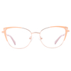 1028 Spring Hinge Hinge Photochromic Metal Mulheres óculos