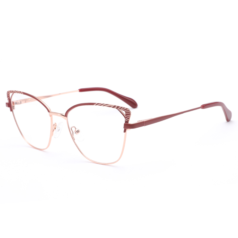 1029 Spring Hinge Hinge Photochromic Metal Mulheres óculos