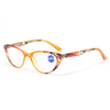 3099 Trendy Cateye Shape Frame Caracteria de cristal desbotado PTIRN PTIRN MULHERES LEITURAS COISAS DE LEITÃO