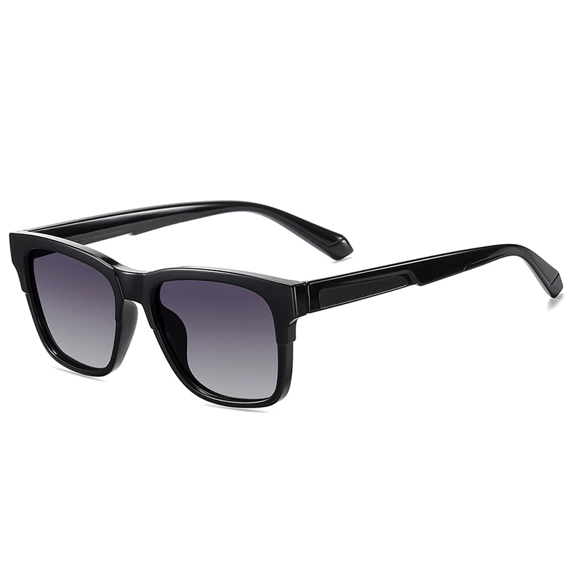 7518 Quadro quadrado de Wayfarer clássico One Piece Nariz Pads Unissex Fishing Sunglasses