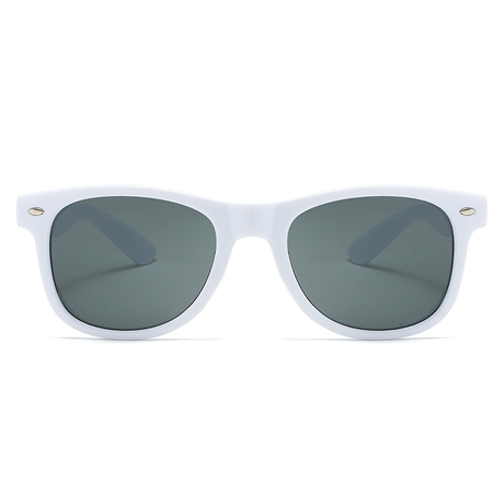 88163-2 lente oval de forma oval UVA UVB Proteção Proteção Promoção de vendas de cores brancas Promoção de sol dos óculos de sol