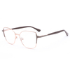 1021 Spring Hinge Hinge Photochromic Metal Mulheres óculos