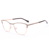 1026 Spring Hinge Hinge Photochromic Metal Mulheres óculos