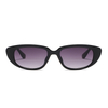 Moda Trending Formulário Oval estreito PC Reciclado Mulheres Polarizadas Óculos de Sol #81478