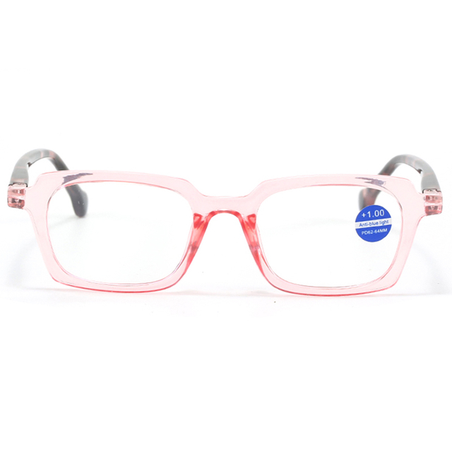 3094 quadro quadrado geométrico com pastilhas de nariz de ponte baixa leitura de óculos de leitura