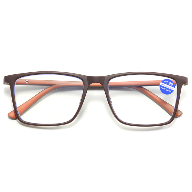 3074 quadros quadrados clássicos moldura de mola de mola de mola duotona lê óculos de leitura