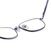 3029 Oval Cateye Metal Frame Blue Violet Light Filtro de leitura de óculos de leitura