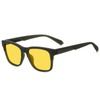 7518 Quadro quadrado de Wayfarer clássico One Piece Nariz Pads Unissex Fishing Sunglasses