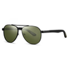 15103 Estilo esportivo Aviador Men Metal Metal Sunglasses