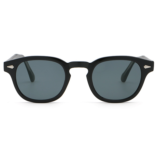 6201 quadro redondo clássico Becha de marelas da ponte de peças de sol dos óculos de sol plástico