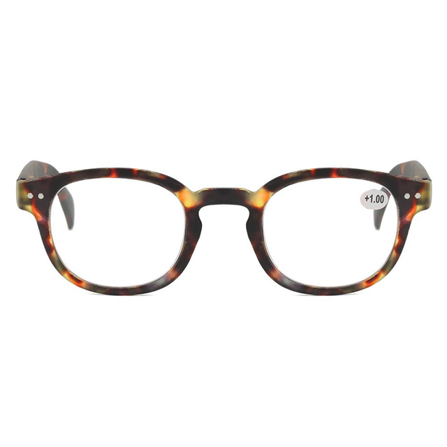 3117 Soft Touch Coating Round Shape Unissex Reading Glasses