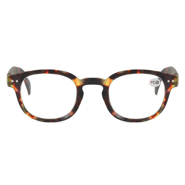 3117 Soft Touch Coating Round Shape Unissex Reading Glasses