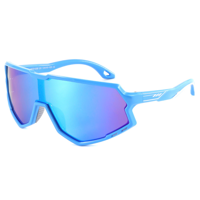 51009 protetores de nariz de borracha antiderrapante UV400 TPEE óculos de proteção esportiva para crianças