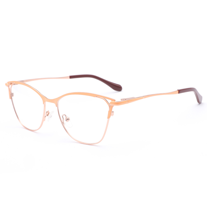 1022 Spring Hinge Hinge Photochromic Metal Mulheres óculos