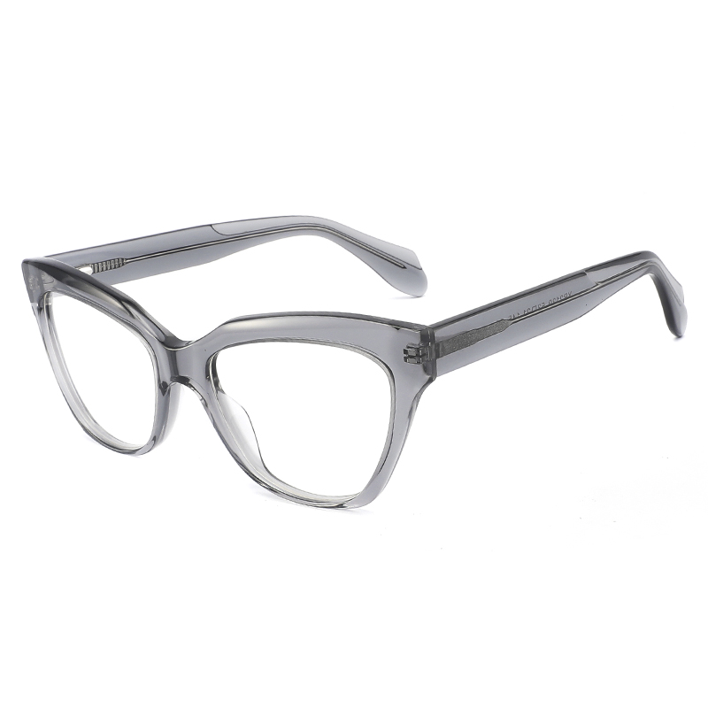 2139 Cateye Shape Spring Deldes Acetato de Mulheres ópticas Quadros ópticos