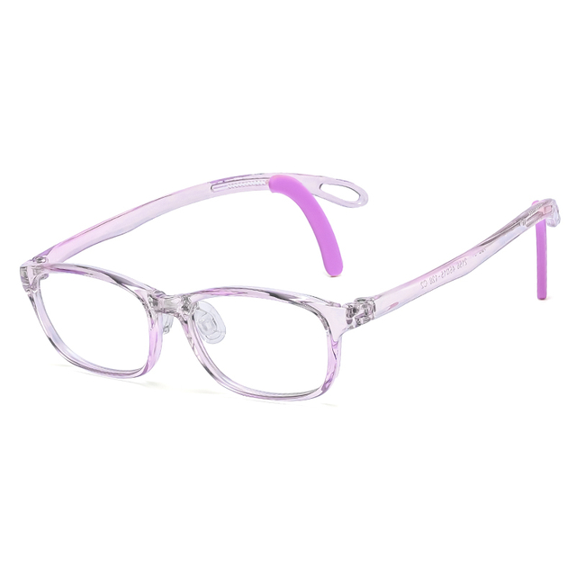 2156 templos de não -lip ajustáveis ​​TPSIV Kids Optical Frames