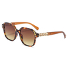 Mulheres PC+Metal Polarized Sunglasses #81593