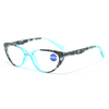 3099 Trendy Cateye Shape Frame Caracteria de cristal desbotado PTIRN PTIRN MULHERES LEITURAS COISAS DE LEITÃO